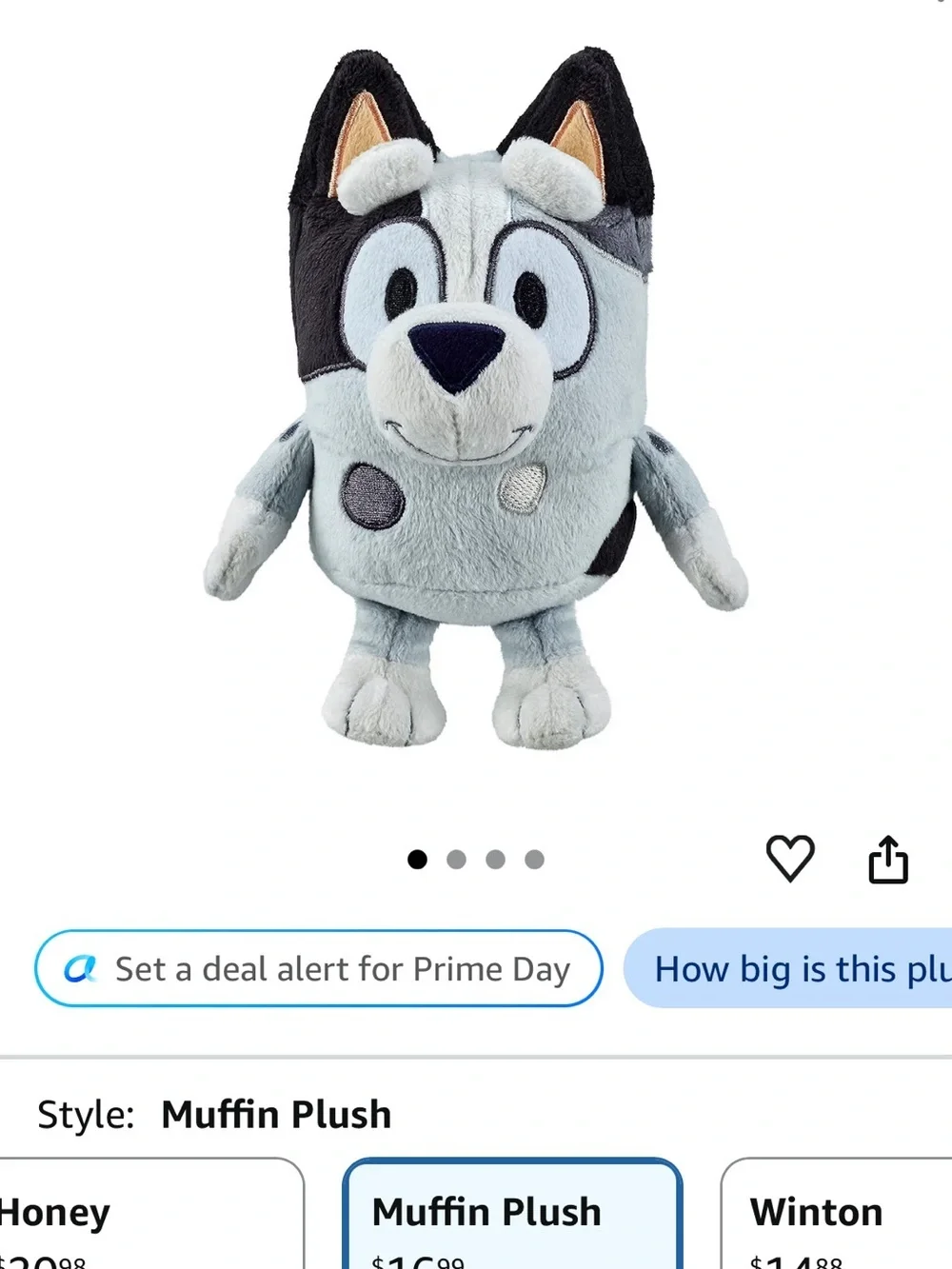 Bluey heelet car